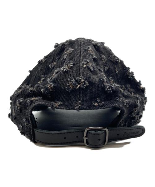 SUPREME（シュプリーム）Supreme (シュプリーム) 26FW Rhinestone Denim Cap/ラインストーンデニムキャップ ブラックの古着・服飾アイテム