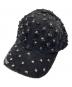 Supreme（シュプリーム）の古着「26FW Rhinestone Denim Cap/ラインストーンデニムキャップ」｜ブラック