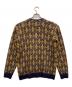 Needles (ニードルズ) Mohair Cardigan Ornament/ニットカーディガン イエロー×パープル サイズ:S：15000円