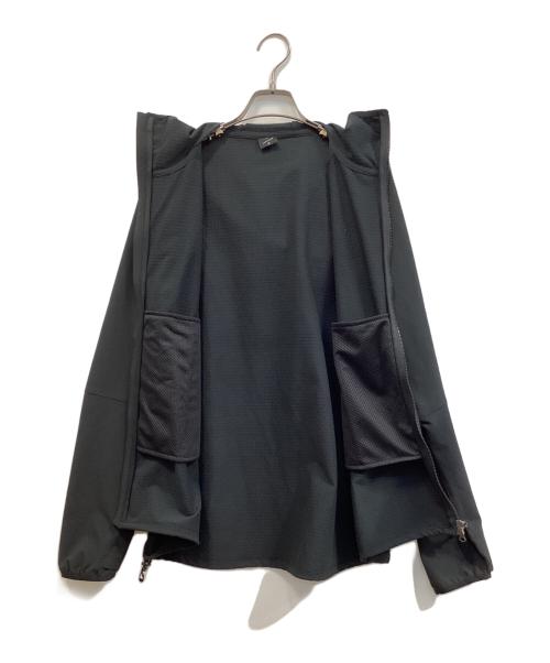 axesquin（アクシーズクイン）axesquin (アクシーズクイン) ソフトシェルフリースジャケット ブラック サイズ:Mの古着・服飾アイテム