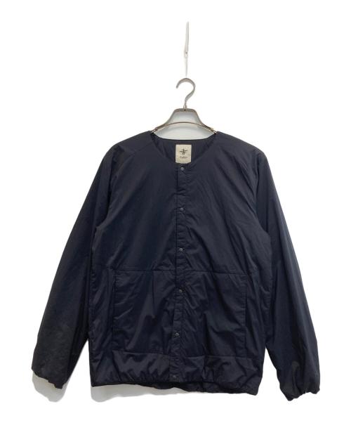 FOX FIRE（フォックスファイヤー）FOX FIRE (フォックスファイヤー) オクタライニングカーディガン ブラック サイズ:Lの古着・服飾アイテム
