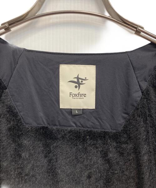 FOX FIRE（フォックスファイヤー）FOX FIRE (フォックスファイヤー) オクタライニングカーディガン ブラック サイズ:Lの古着・服飾アイテム