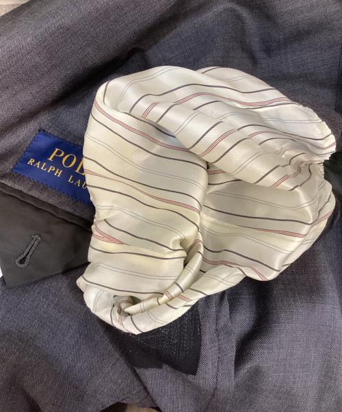 POLO RALPH LAUREN（ポロ・ラルフローレン）POLO RALPH LAUREN (ポロ・ラルフローレン) ダブルジャケット グレー サイズ:40Sの古着・服飾アイテム