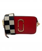 MARC JACOBSマークジェイコブス）の古着「ザ スナップショット カメラバッグ」｜レッド×ホワイト