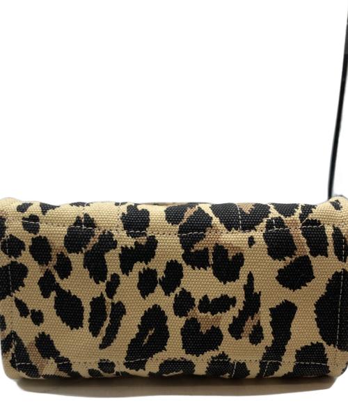 COACH（コーチ）COACH (コーチ) カーゴ トート バッグ 20・レオパード プリント ベージュの古着・服飾アイテム