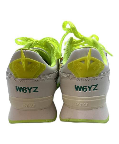 W6WZ（ウィズ）W6WZ (ウィズ) 26SS JET-M/PEACE スニーカー ホワイト サイズ:26.5の古着・服飾アイテム