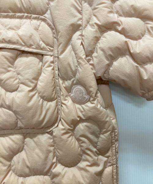 MONCLER（モンクレール）MONCLER (モンクレール) Salehe Bembury (サリーベンバリー) CAMICIA キルティング バックプリント 半袖シャツ ライトピンク サイズ:48の古着・服飾アイテム