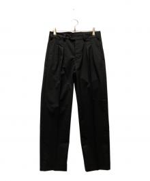 MONCLER（モンクレール）の古着「PANTALONE SPORTIVO スラックス」｜ブラック
