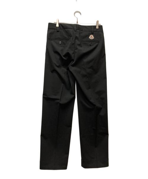 MONCLER（モンクレール）MONCLER (モンクレール) PANTALONE SPORTIVO スラックス ブラック サイズ:44の古着・服飾アイテム