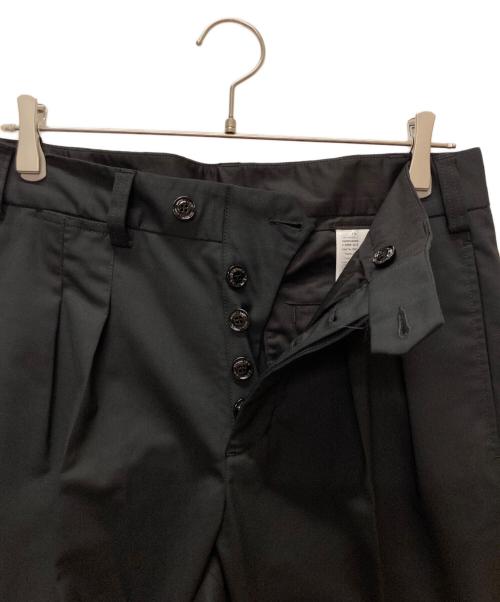 MONCLER（モンクレール）MONCLER (モンクレール) PANTALONE SPORTIVO スラックス ブラック サイズ:44の古着・服飾アイテム