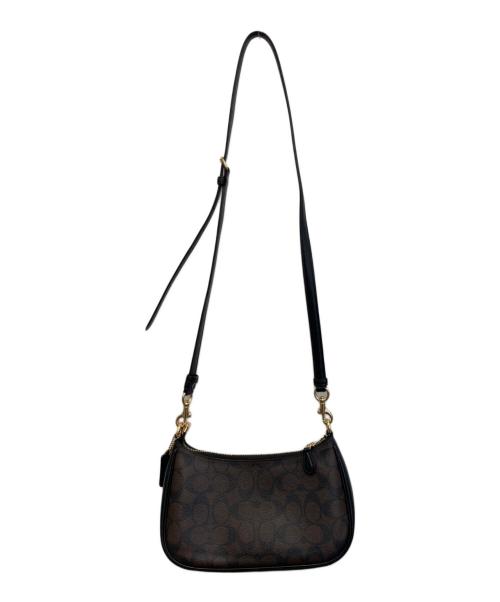COACH（コーチ）COACH (コーチ) テリ ショルダーバッグ シグネチャー ブラウンの古着・服飾アイテム
