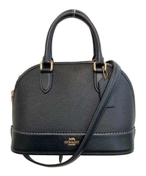 COACH（コーチ）COACH (コーチ) サブリナ サッチェル バッグ/2WAYバッグ ブラックの古着・服飾アイテム