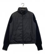 MONCLERモンクレール）の古着「CARDIGAN TRICOT ダウンジャケット」｜ブラック