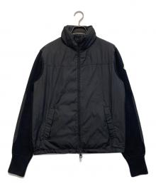 MONCLER（モンクレール）の古着「CARDIGAN TRICOT ダウンジャケット」｜ブラック