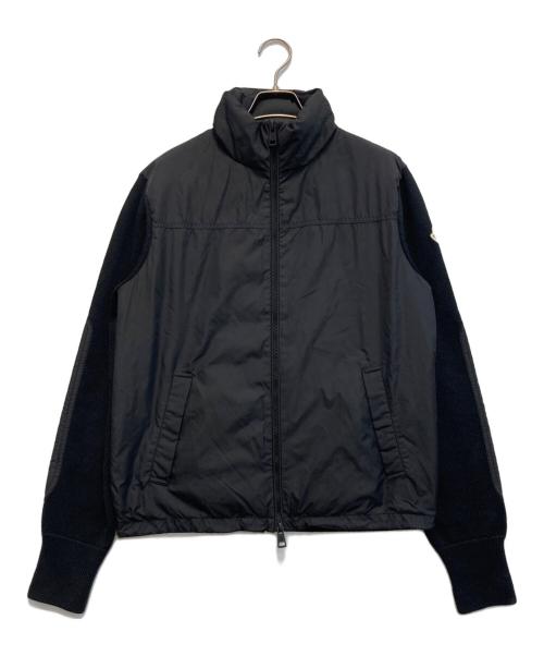 MONCLER（モンクレール）MONCLER (モンクレール) CARDIGAN TRICOT ダウンジャケット ブラック サイズ:Mの古着・服飾アイテム