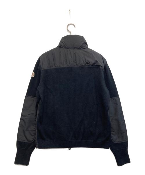 MONCLER（モンクレール）MONCLER (モンクレール) CARDIGAN TRICOT ダウンジャケット ブラック サイズ:Mの古着・服飾アイテム