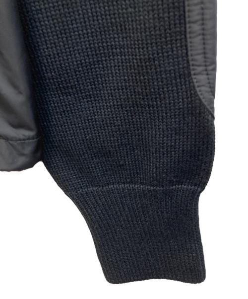 MONCLER（モンクレール）MONCLER (モンクレール) CARDIGAN TRICOT ダウンジャケット ブラック サイズ:Mの古着・服飾アイテム