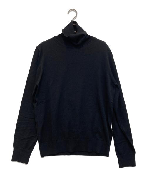 MONCLER（モンクレール）MONCLER (モンクレール) CICLISTA TRICOT タートルネックニット ブラック サイズ:Mの古着・服飾アイテム