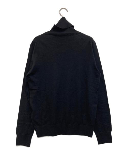 MONCLER（モンクレール）MONCLER (モンクレール) CICLISTA TRICOT タートルネックニット ブラック サイズ:Mの古着・服飾アイテム