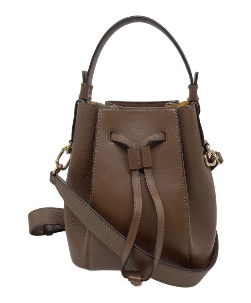 FURLA（フルラ）FURLA (フルラ) MIASTELLA ミアステラ バケットバッグ ブラウンの古着・服飾アイテム