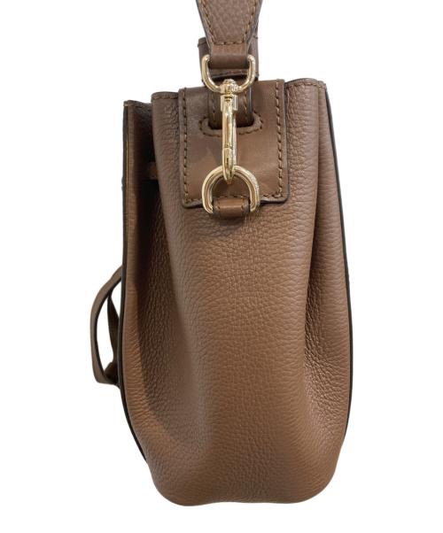 FURLA（フルラ）FURLA (フルラ) MIASTELLA ミアステラ バケットバッグ ブラウンの古着・服飾アイテム