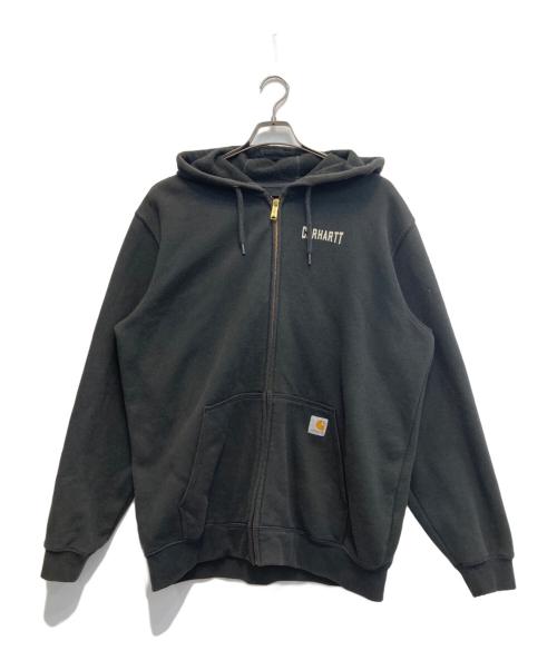 CarHartt（カーハート）CarHartt (カーハート) ジップパーカー ブラック サイズ:Lの古着・服飾アイテム