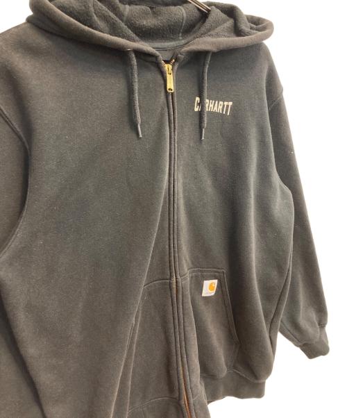 CarHartt（カーハート）CarHartt (カーハート) ジップパーカー ブラック サイズ:Lの古着・服飾アイテム