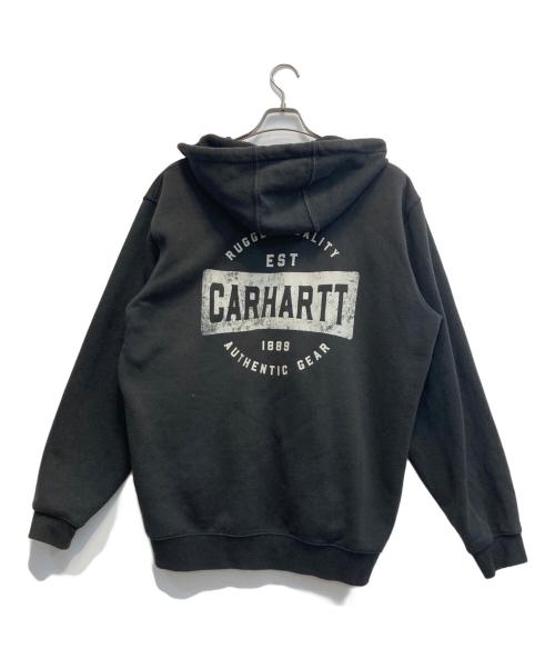 CarHartt（カーハート）CarHartt (カーハート) ジップパーカー ブラック サイズ:Lの古着・服飾アイテム