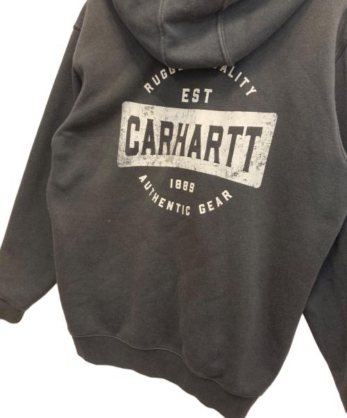 CarHartt（カーハート）CarHartt (カーハート) ジップパーカー ブラック サイズ:Lの古着・服飾アイテム
