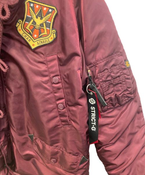 ALPHA（アルファ）ALPHA (アルファ) N－3Bフライトジャケット エンジ サイズ:Mの古着・服飾アイテム