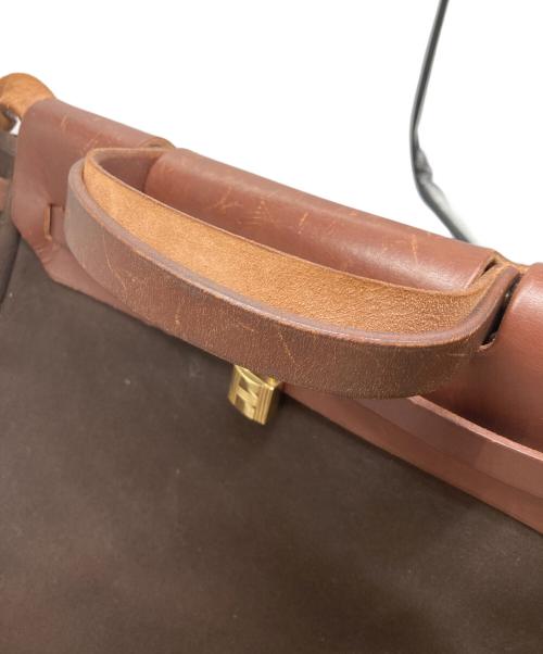 HERMES（エルメス）HERMES (エルメス) エールバッグPMショルダーバッグ ブラウンの古着・服飾アイテム