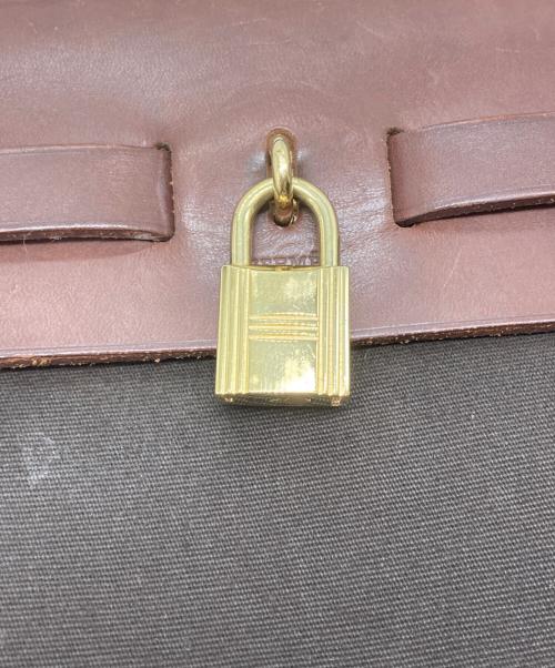 HERMES（エルメス）HERMES (エルメス) エールバッグPMショルダーバッグ ブラウンの古着・服飾アイテム
