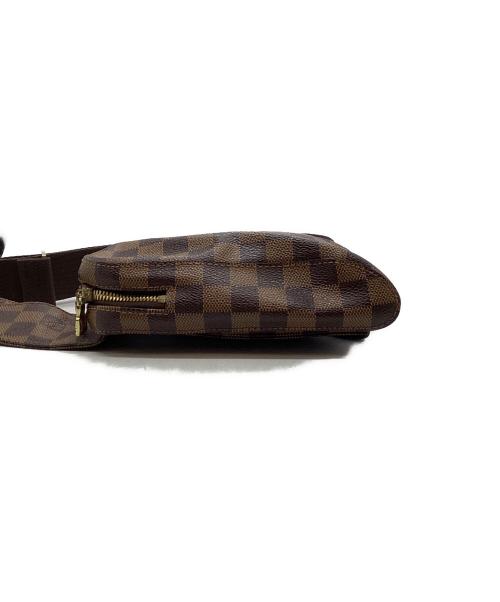 LOUIS VUITTON（ルイ ヴィトン）LOUIS VUITTON (ルイ ヴィトン) ジェロニモス ダミエ ボディバッグ ブラウン・ダークブラウンの古着・服飾アイテム