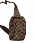 LOUIS VUITTON (ルイ ヴィトン) ジェロニモス ダミエ ボディバッグ ブラウン・ダークブラウン：50000円