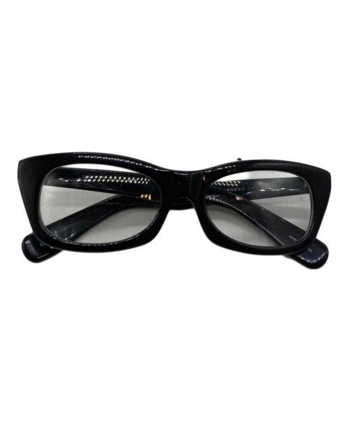 KANEKO OPTICAL（金子眼鏡）KANEKO OPTICAL (金子眼鏡) UNITED ARROWS (ユナイテッドアローズ) celluioid 眼鏡 ブラックの古着・服飾アイテム