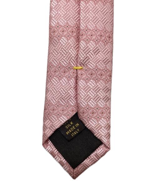 LOUIS VUITTON（ルイ ヴィトン）LOUIS VUITTON (ルイ ヴィトン) シルク ネクタイ ピンク サイズ:-の古着・服飾アイテム