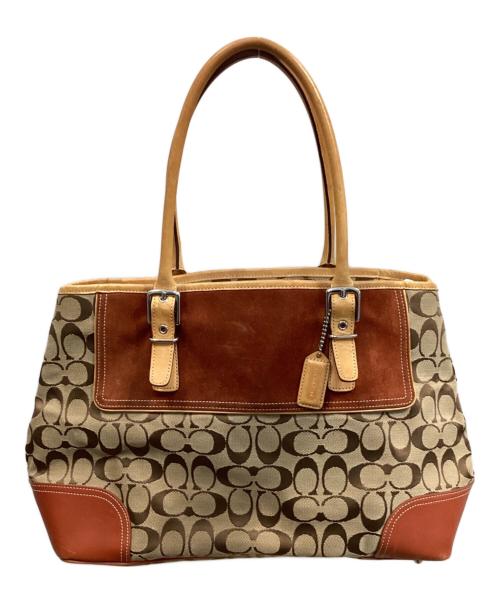 COACH（コーチ）COACH (コーチ) トートバッグ ブラウンの古着・服飾アイテム