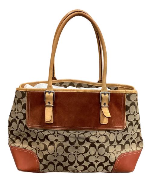COACH（コーチ）COACH (コーチ) トートバッグ ブラウンの古着・服飾アイテム