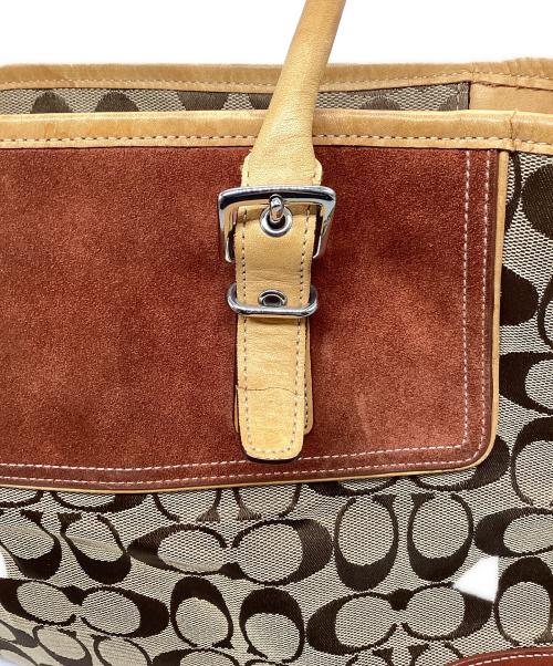 COACH（コーチ）COACH (コーチ) トートバッグ ブラウンの古着・服飾アイテム