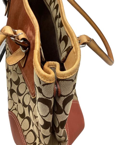 COACH（コーチ）COACH (コーチ) トートバッグ ブラウンの古着・服飾アイテム