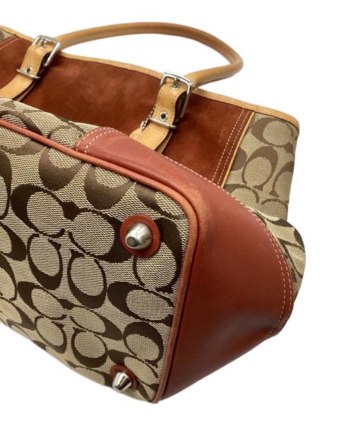 COACH（コーチ）COACH (コーチ) トートバッグ ブラウンの古着・服飾アイテム