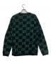 GUCCI (グッチ) GG柄ウールジャガードセーター ネイビー×ホワイト サイズ:Xl：45000円