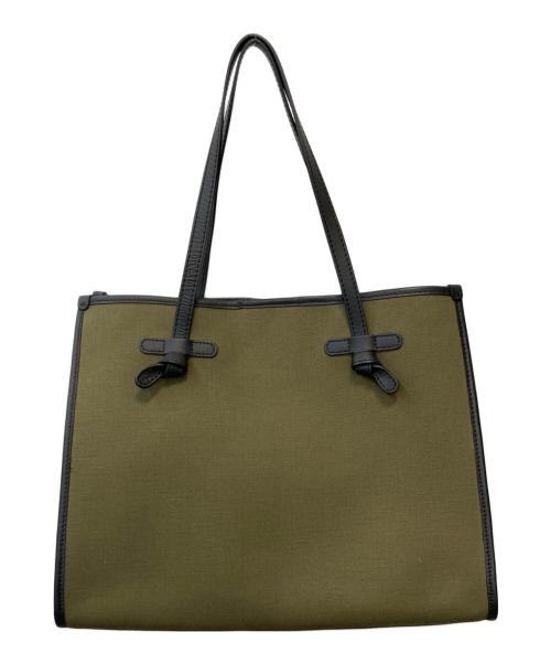 GIANNI CHIARINI（ジャンニ キアリーニ）GIANNI CHIARINI (ジャンニ キアリーニ) マルチェッラ M トートバッグ オリーブの古着・服飾アイテム