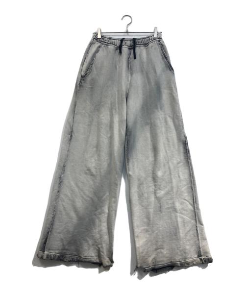 JOHN LAWRENCE SULLIVAN（ジョン ローレンス サリバン）JOHN LAWRENCE SULLIVAN (ジョン ローレンス サリバン) Bleached sweat wide pants グレー サイズ:Mの古着・服飾アイテム