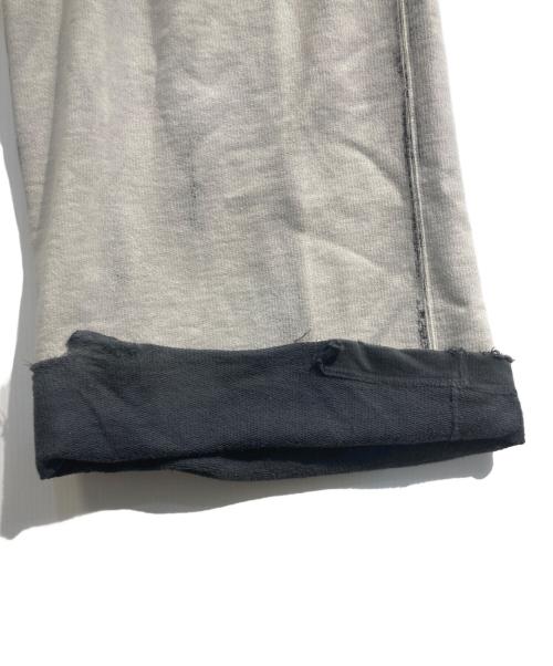 JOHN LAWRENCE SULLIVAN（ジョン ローレンス サリバン）JOHN LAWRENCE SULLIVAN (ジョン ローレンス サリバン) Bleached sweat wide pants グレー サイズ:Mの古着・服飾アイテム