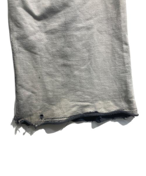 JOHN LAWRENCE SULLIVAN（ジョン ローレンス サリバン）JOHN LAWRENCE SULLIVAN (ジョン ローレンス サリバン) Bleached sweat wide pants グレー サイズ:Mの古着・服飾アイテム