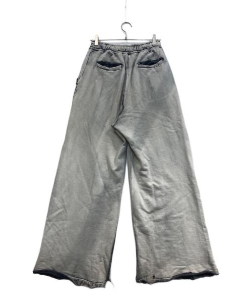 JOHN LAWRENCE SULLIVAN（ジョン ローレンス サリバン）JOHN LAWRENCE SULLIVAN (ジョン ローレンス サリバン) Bleached sweat wide pants グレー サイズ:Mの古着・服飾アイテム