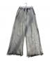 JOHN LAWRENCE SULLIVAN（ジョン ローレンス サリバン）の古着「Bleached sweat wide pants」｜グレー