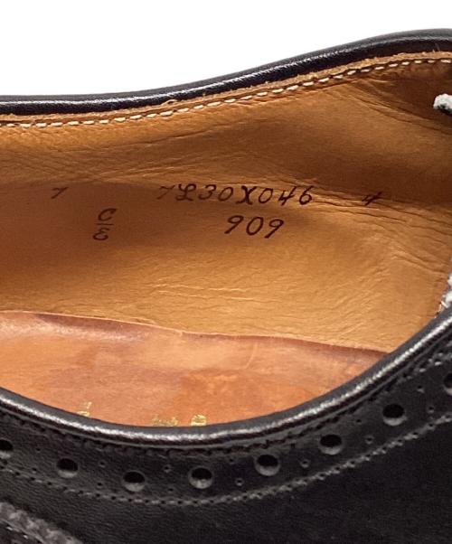 Alden（オールデン）Alden (オールデン) Medallion Tip Bal メダリオンチップシューズ ブラック サイズ:7Eの古着・服飾アイテム