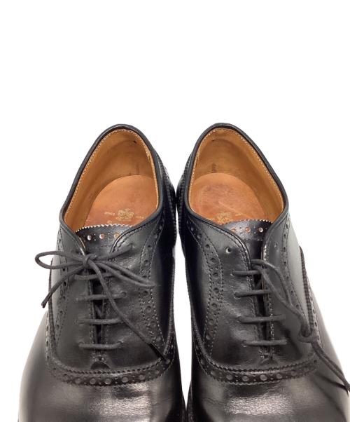 Alden（オールデン）Alden (オールデン) Medallion Tip Bal メダリオンチップシューズ ブラック サイズ:7Eの古着・服飾アイテム